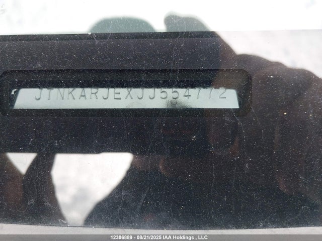 JTNKARJEXJJ554772 Toyota 2zr-fae