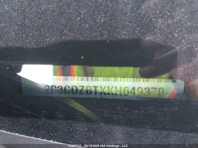 2C3CDZBTXKH649370 Dodge Challenger