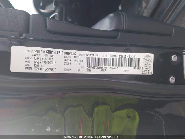 1C4RJFAG3FC618083 Jeep Grand Cherokee