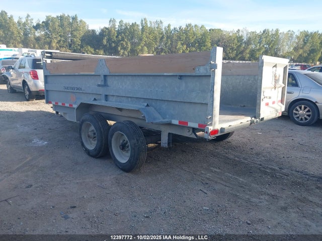 7BJDT1427R3100063 Bji Trailer 7x14 Dump Trailer