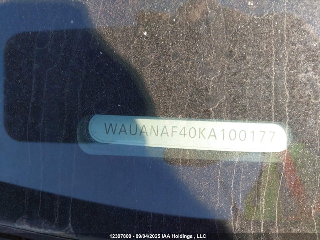 WAUANAF40KA100177 Audi S4