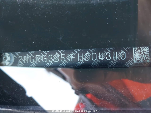 2HGFG3B51FH004340 Honda r18z1