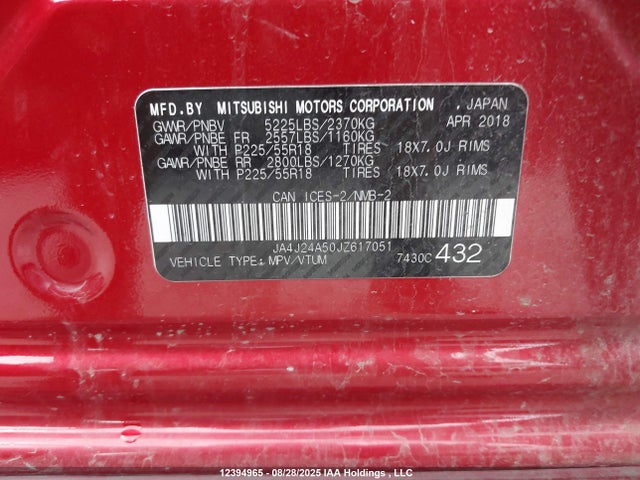 JA4J24A50JZ617051 Mitsubishi s61 - y61