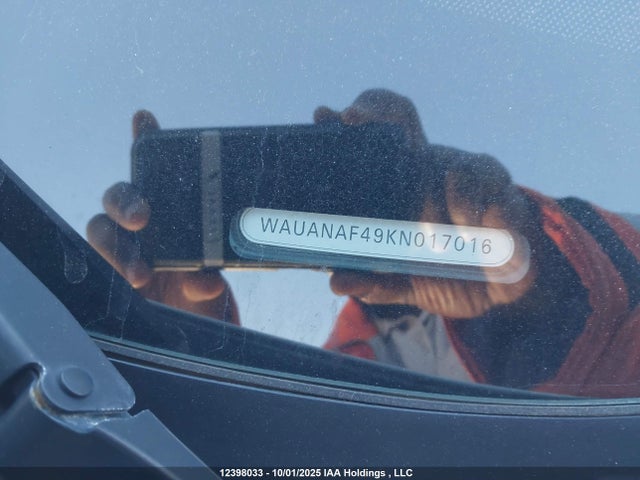 WAUANAF49KN017016 Audi S4