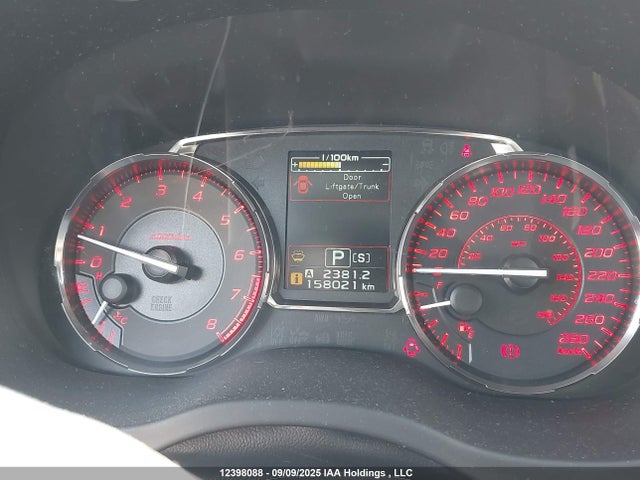 JF1VA1G6XG8812720 Subaru 2.0 dib turbo