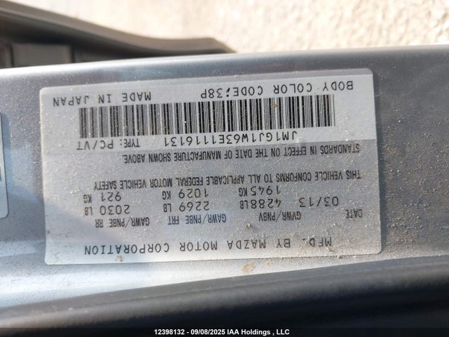 JM1GJ1W63E1116131 Mazda py