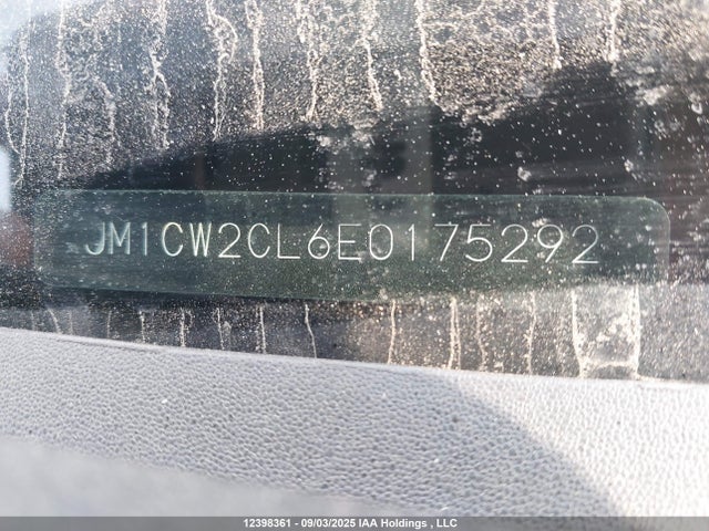 Mazda l5x 2014 JM1CW2CL6E0175292 Image 9