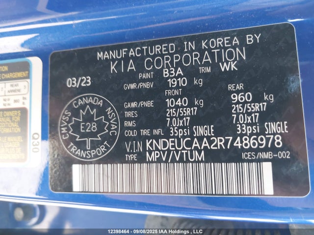KIA nu mpi 2024 KNDEUCAA2R7486978 Image 19