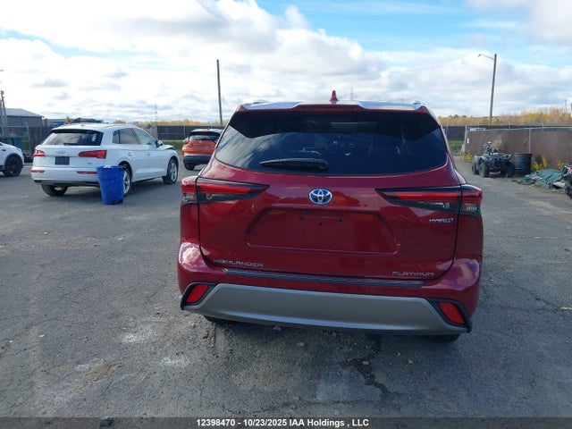 12398470 :رقم المزاد ، 5TDEBRCH5RS139671 vin ، 2024 Toyota Highlander Hybrid Limited/hybrid Platinum مزاد بيع