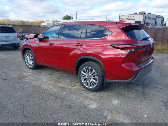 12398470 :رقم المزاد ، 5TDEBRCH5RS139671 vin ، 2024 Toyota Highlander Hybrid Limited/hybrid Platinum مزاد بيع