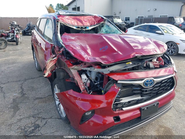 12398470 :رقم المزاد ، 5TDEBRCH5RS139671 vin ، 2024 Toyota Highlander Hybrid Limited/hybrid Platinum مزاد بيع