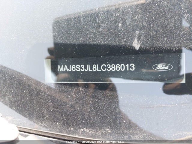 MAJ6S3JL8LC386013 Ford 2020