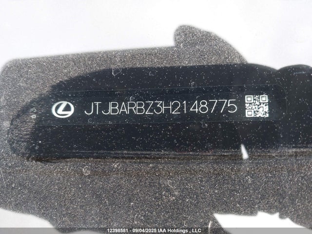 JTJBARBZ3H2148775 Lexus 8ar-fts