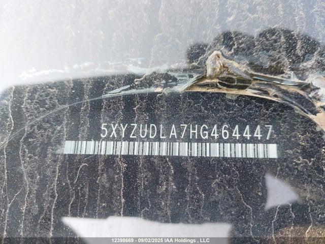 5XYZUDLA7HG464447 Hyundai t-gdi theta ii