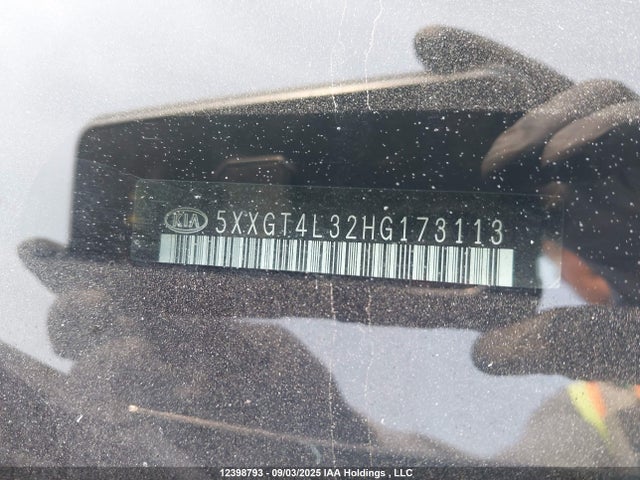 5XXGT4L32HG173113 KIA g 2.4 dohc gdi