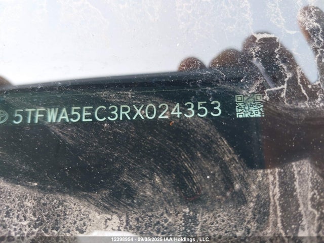 12398954 :رقم المزاد ، 5TFWA5EC3RX024353 vin ، 2024 Toyota Tundra Limited 4x4 مزاد بيع