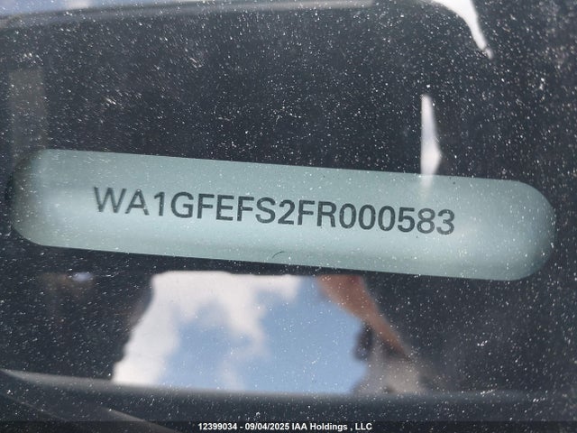 WA1GFEFS2FR000583 Audi 2.0t
