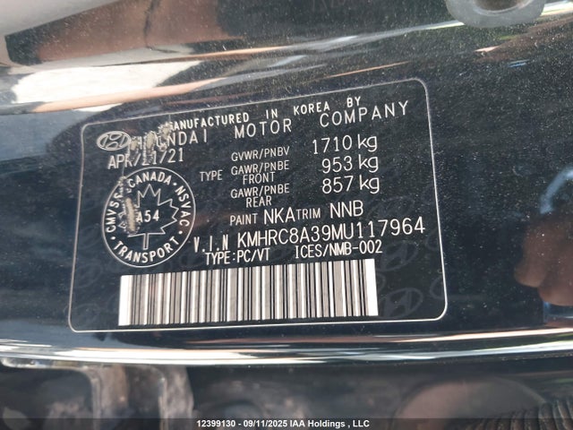 KMHRC8A39MU117964 Hyundai gamma ii