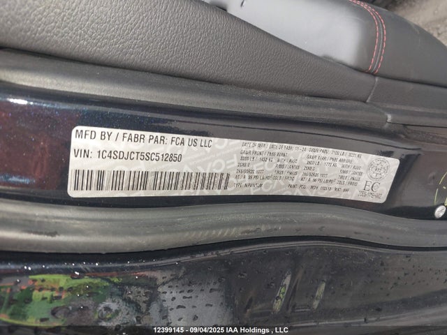 Dodge 2025 2025 1C4SDJCT5SC512850 Image 9