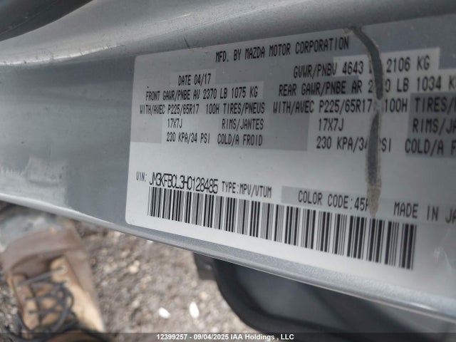 JM3KFBCL3H0128485 Mazda py