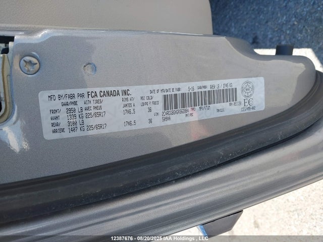 2C4RDGBGXGR362884 Dodge Grand Caravan
