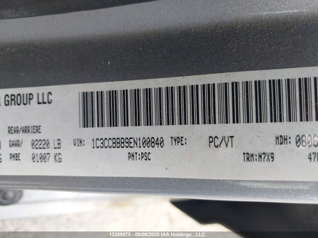 Chrysler 200 2014 1C3CCBBB9EN100840 Image 18