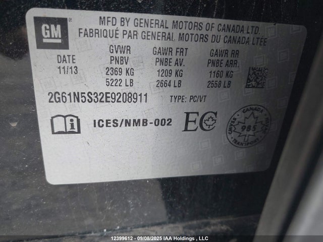 2G61N5S32E9208911 Cadillac lfx