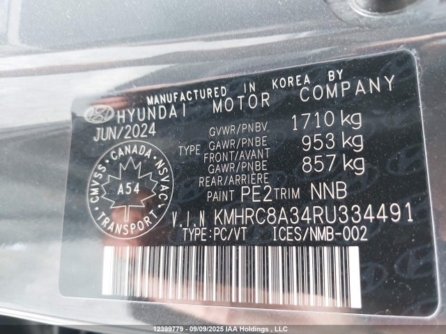 Hyundai gamma ii 2024 KMHRC8A34RU334491 Image 9