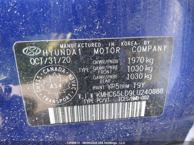 Hyundai Ioniq 2020 KMHC65LD9LU240888 Image 18
