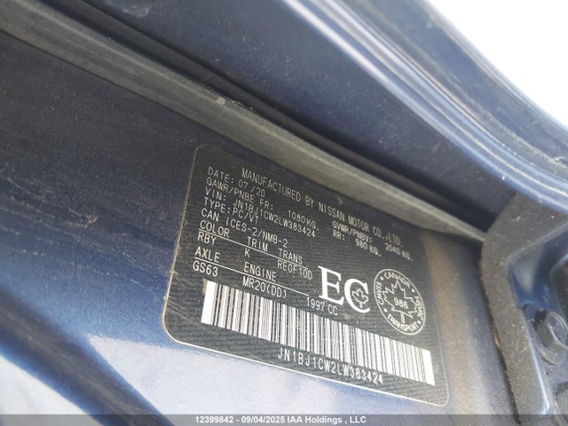 JN1BJ1CW2LW383424 Nissan ROGUE SPORT