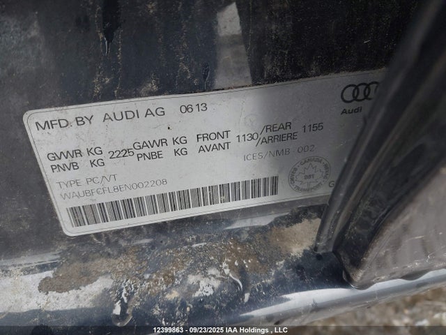Audi flex fuel engine 2014 WAUBFCFL8EN002208 Image 18