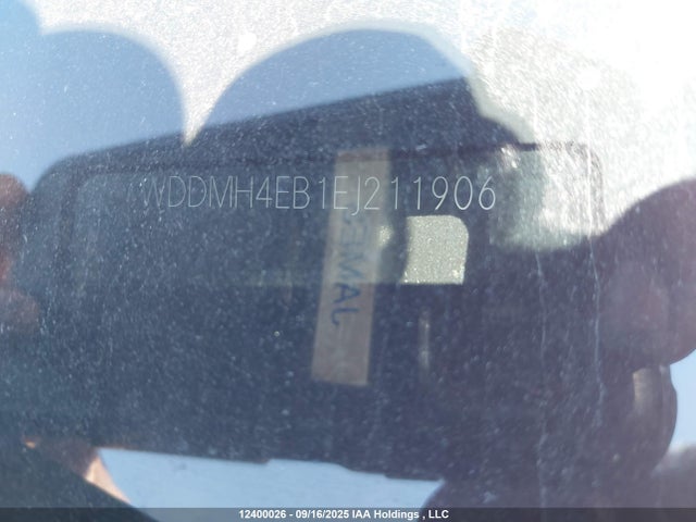 WDDMH4EB1EJ211906 Mercedes-Benz B-Class