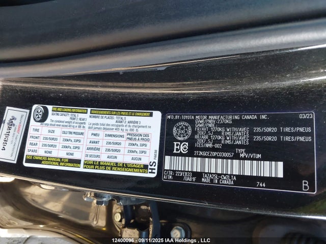 Lexus t24a-fts 2023 2T2KGCEZ0PC030057 Image 18