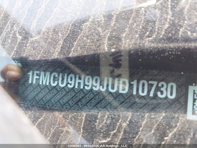 1FMCU9H99JUD10730 Ford 2018