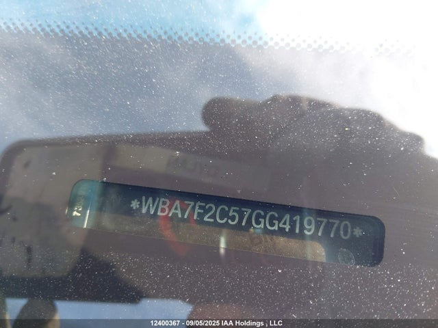 BMW 750i 2016 WBA7F2C57GG419770 Image 9
