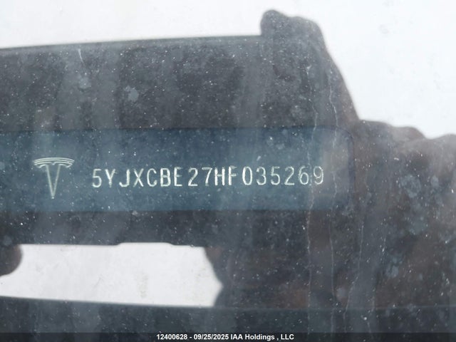 5YJXCBE27HF035269 Tesla MODEL X
