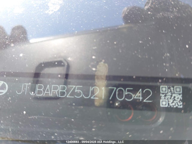 JTJBARBZ5J2170542 Lexus 8ar-fts