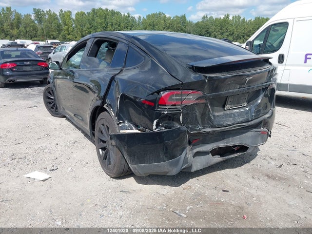 12401020 :رقم المزاد ، 7SAXCBE54PF381405 vin ، 2023 Tesla Model X Awd/standard Range مزاد بيع