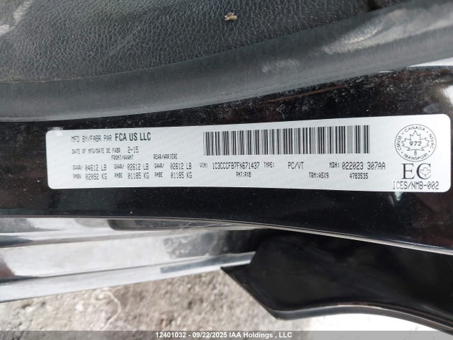 Chrysler 2015 2015 1C3CCCFB7FN671437 Image 18