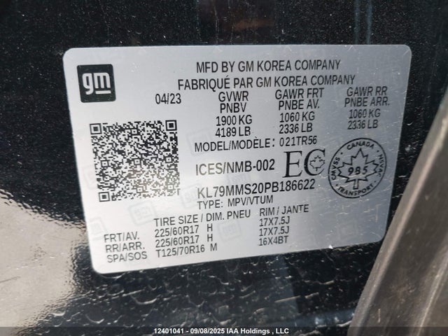 Chevrolet lih 2023 KL79MMS20PB186622 Image 18