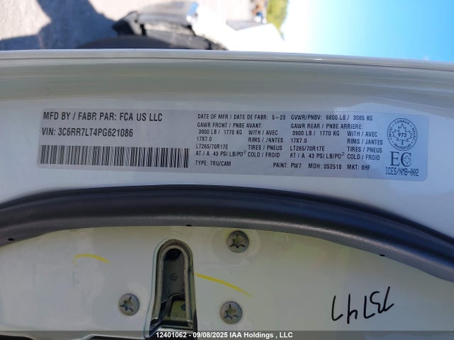 RAM 1500 2023 3C6RR7LT4PG621086 Image 9