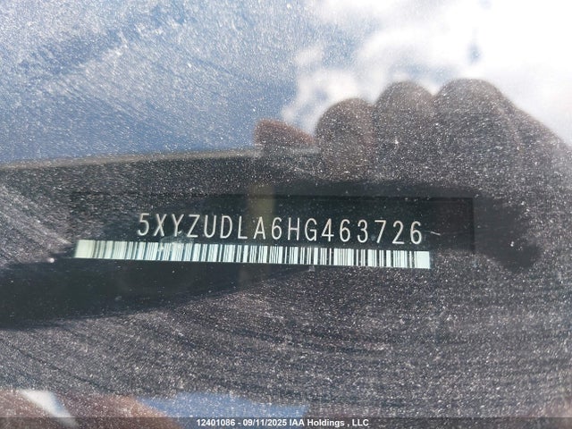 5XYZUDLA6HG463726 Hyundai t-gdi theta ii