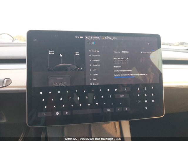 Tesla Model Y 2022 7SAYGDEE5NF469591 Image 7