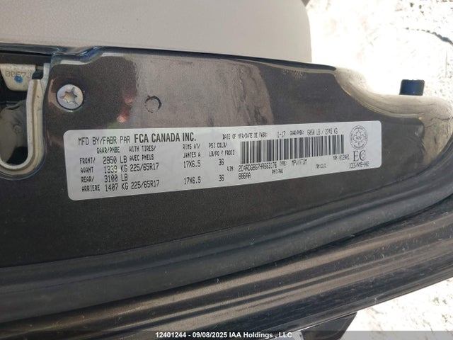 2C4RDGBG7HR663176 Dodge Grand Caravan