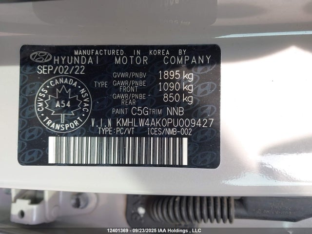 KMHLW4AK0PU009427 Hyundai t-gdi theta ii
