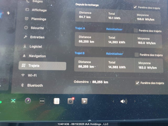 5YJ3E1EA3NF333209 Tesla MODEL 3
