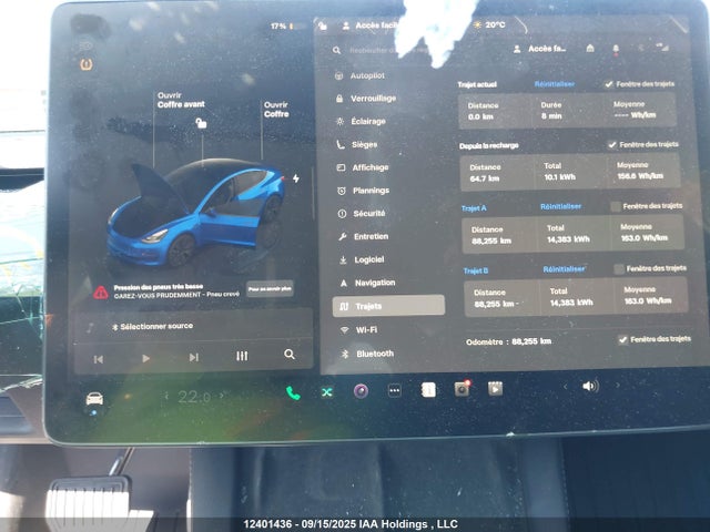 5YJ3E1EA3NF333209 Tesla MODEL 3