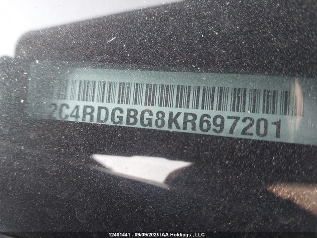 Dodge Grand Caravan 2019 2C4RDGBG8KR697201 Image 9