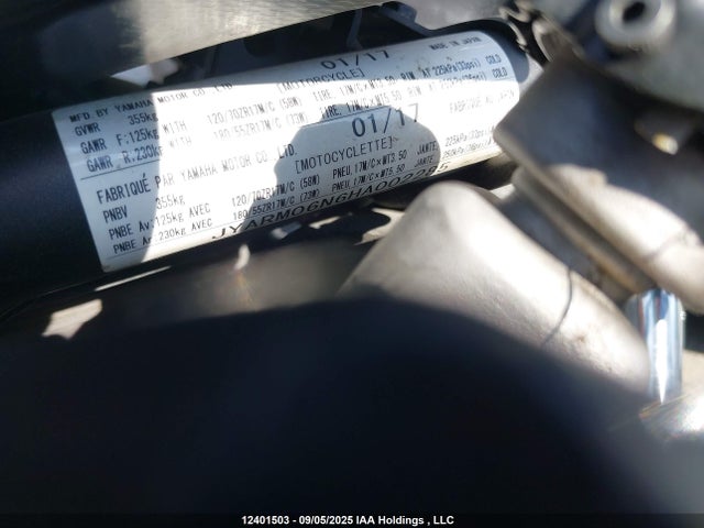 Yamaha 2017 2017 JYARM06N6HA002285 Image 10