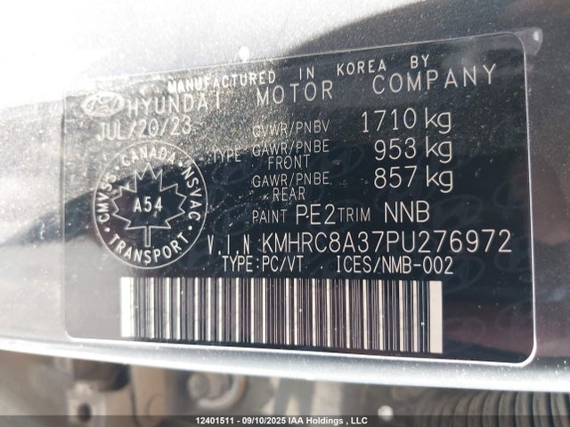 Hyundai gamma ii 2023 KMHRC8A37PU276972 Image 9